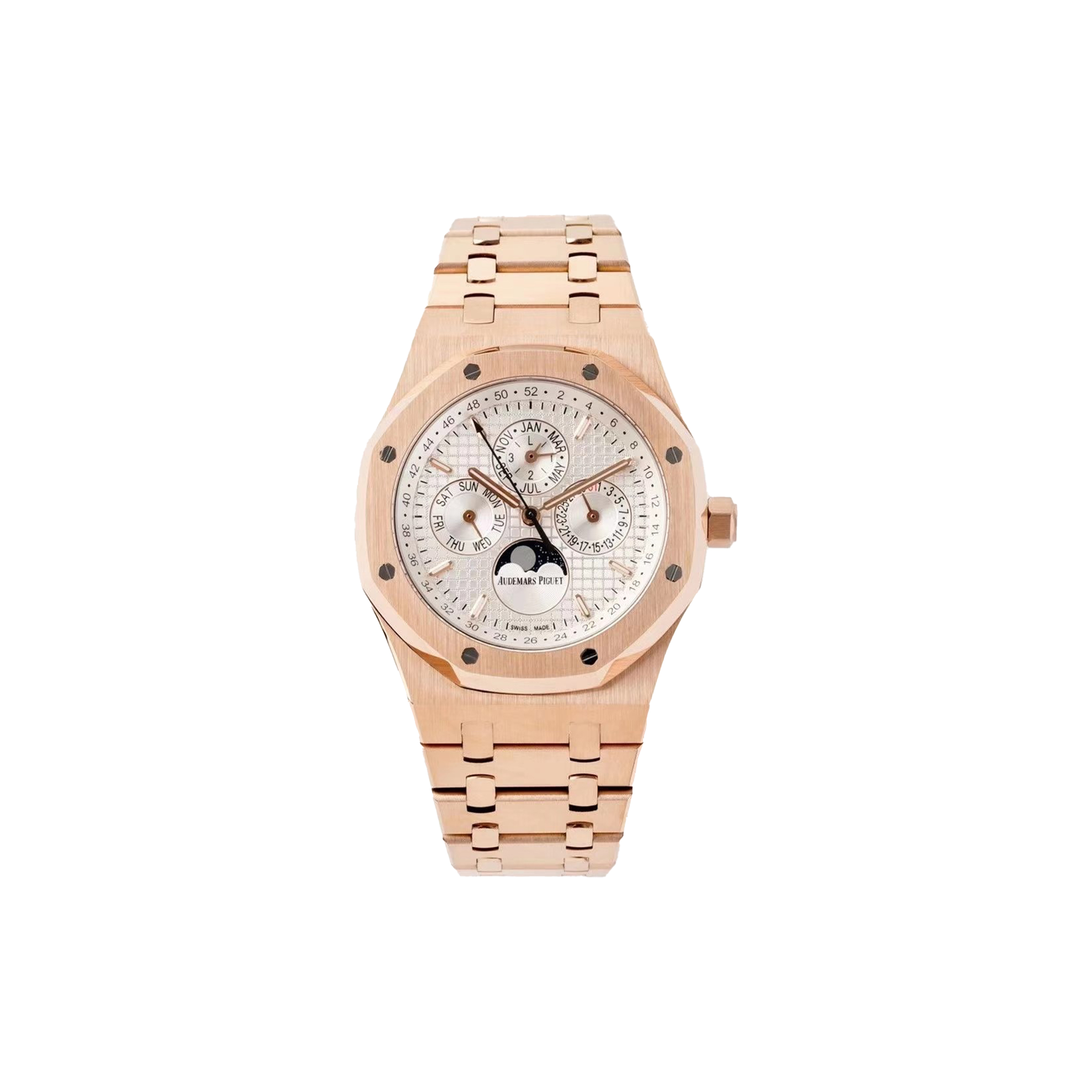 audemars P*g*et royal oak perpetual calendar watch 26574or.oo.1220or.01